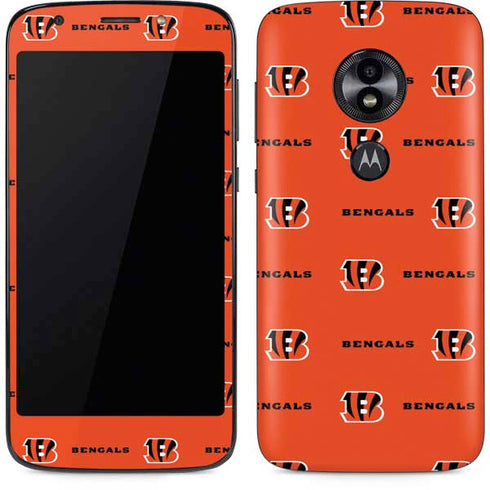 NFL Cincinnati Bengals Blitz Series Moto E5 Play Skin